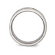 Men's Titanium Roman Numerals 8mm Satin Flat Wedding Band Ring product
