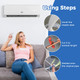 25/50 FT Air Conditioning Copper Tubing Hose Extension product