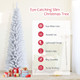 7ft Unlit Artificial Pencil Christmas Tree with Metal Stand product