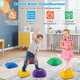 6-Piece Kids Stepping Stone Square Balance Blocks for Indoor/Outdoor product
