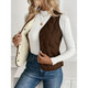 Women's V‑Neck Sleeveless Puffer Vest product