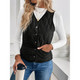 Women's V‑Neck Sleeveless Puffer Vest product