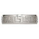 6mm Men's Greek Key Titanium Satin-Polished Wedding Band Ring product