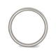 6mm Men's Chisel Titanium Grooved and Brushed Wedding Band Ring product