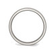 Unisex 4mm Chisel Comfort Fit Titanium Wedding Band product