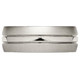 8mm Men's Chisel Titanium Grooved Brushed Wedding Band Ring product