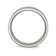 7mm Men's Chisel Titanium Enamel and Grooved Brushed Wedding Band Ring product