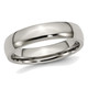 5mm Men's Chisel Titanium Polished Wedding Band Ring product