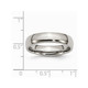 5mm Men's Chisel Titanium Polished Wedding Band Ring product