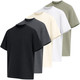 Men's Oversized Crew Neck T-Shirt (5-Pack ) product