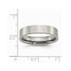 5mm Ladies or Mens Chisel Titanium Comfort Fit Wedding Band Ring product