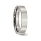 5mm Ladies or Mens Chisel Titanium Comfort Fit Wedding Band Ring product