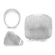 Sterling Silver Rhodium-Plated Radiant Essence Ring product