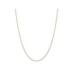 14K Yellow Gold Diamond Cut Cable Chain Necklace in 20" product