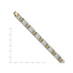 Men's Stainless Steel Bracelet with 24K Gold Plating (8.75 Inch) product