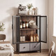 Industrial Coffee Bar Cabinet product