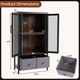 Industrial Coffee Bar Cabinet product
