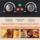 Electric BBQ Grill and Fondue Combo product