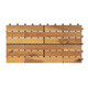 Acacia Wood Interlocking Deck Tiles (12-54 Pieces)  product