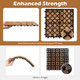 Acacia Wood Interlocking Deck Tiles (12-54 Pieces)  product
