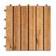 Acacia Wood Interlocking Deck Tiles (12-54 Pieces)  product