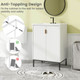 24" Freestanding Bathroom Vanity with Sink product