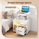 LED Charging Nightstand (1- or 2-Pack) product