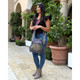 Kathmandu Collection Butterfly Design Hobo Bag product