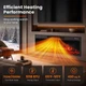 Recessed Electric Fireplace  product