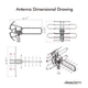 Leadzm 360°Rotation UV Dual Frequency Antenna product