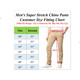 Men's Super Stretch Slim Fit Everyday Chino Pants product