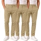 Men's Super Stretch Slim Fit Everyday Chino Pants (3-Pack) product
