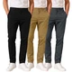 Men's Super Stretch Slim Fit Everyday Chino Pants (3-Pack) product