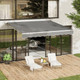 8.2'x6.5' Retractable Awnings for Patio Sun Shade Shelter product