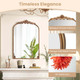 Vintage Baroque Arched Mirror product