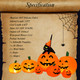 Halloween Inflatable Pumpkin with Cat Decoration  product