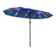 Double-Sided Patio Umbrella with Solar LEDs product