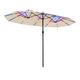 Double-Sided Patio Umbrella with Solar LEDs product