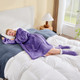 Bibb Home Wearable Sherpa Blanket and Socks (3 Piece Set) product