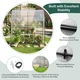 7 x 3.5 x 7-Foot Lean-to Greenhouse with Flower Rack product