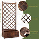 Outdoor Raised Garden Bed with Trellis product