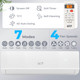 24000BTU Mini Split Air Conditioner Heater with 2 Ton Heat Pump product