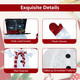 3-Piece Pre-Lit 3D Snowman Set with 270 LED Lights product