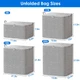 Foldable Wardrobe Sorting Storage Box (4-Pack)  product