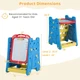 3-in-1 Kids' Art Easel  product