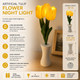 Battery Operated Artificial Tulip Bouquet Night Light product