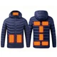 Unisex Electric Heated Hooded Jacket (Requires Power Bank) product