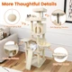 65” Tall Multi-Level Cat Tree  product