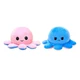Reversible Happy/Sad Octopus Plush Toy (8") product