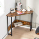 Triangle Computer Desk with Power Outlets product